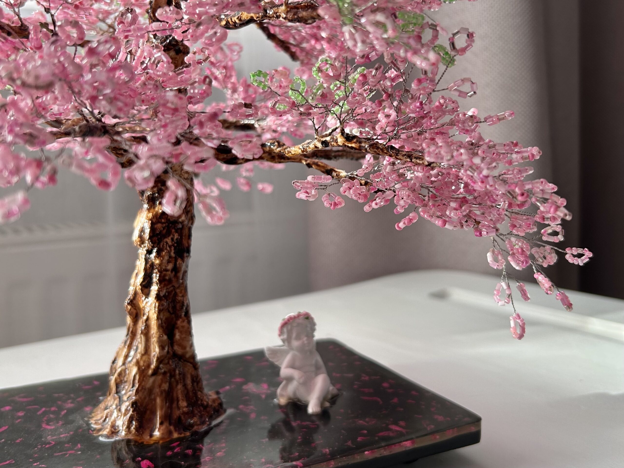 Beaded Cherry Blossom Tree • L • Eternal Blossom