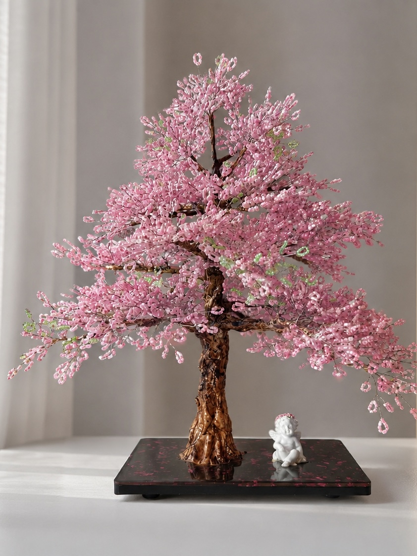 Beaded Cherry Blossom Tree • L • Eternal Blossom