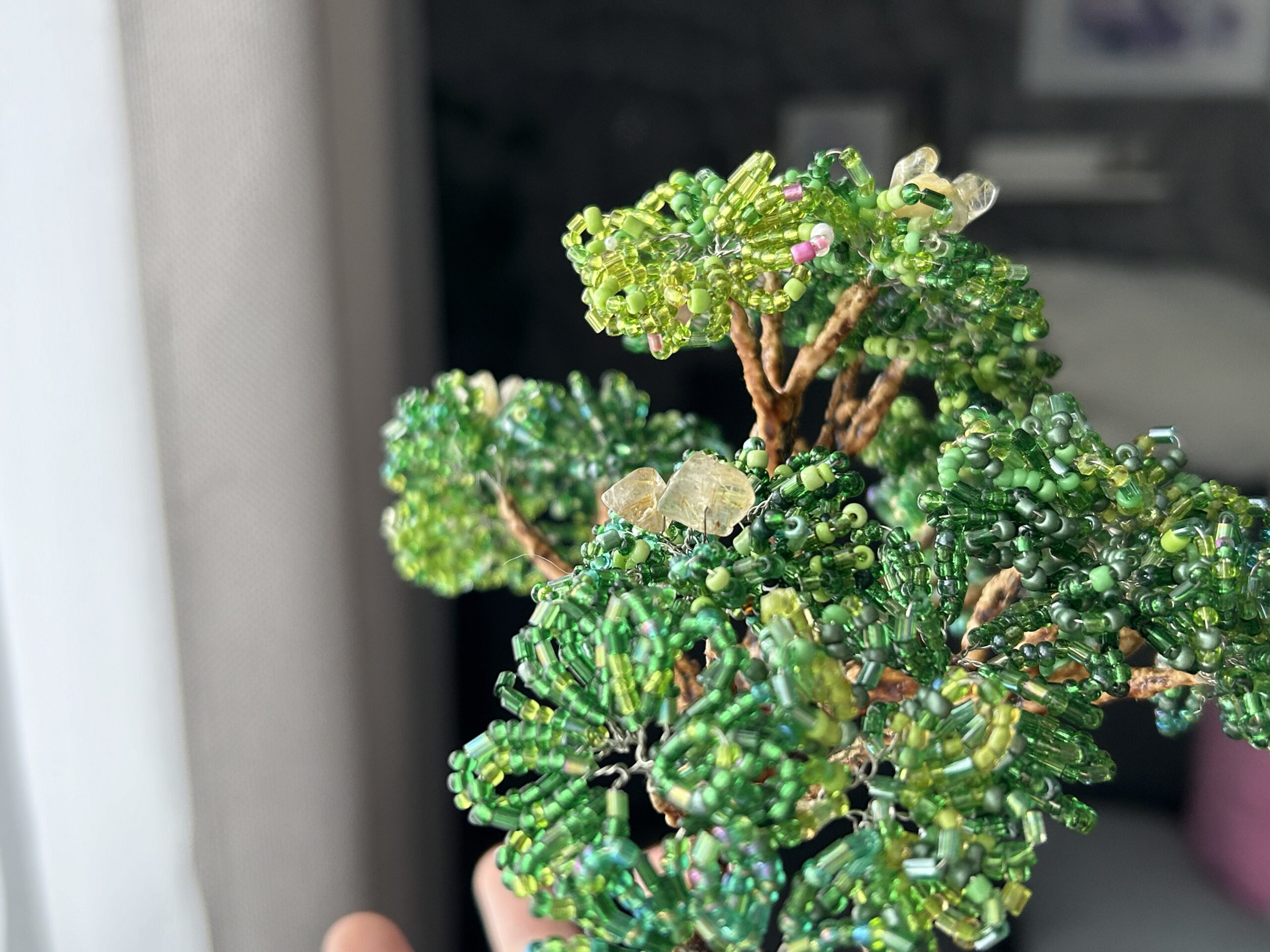 Forest Quartz Bonsai • S • Emerald Green